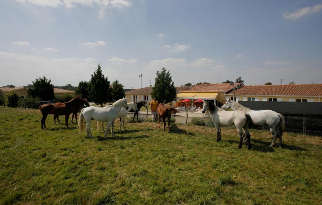 Logis Hotel Corintel Bordeaux Est Tresses ภายนอก รูปภาพ